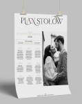 Plakat  plan stołów weselnych photo 03