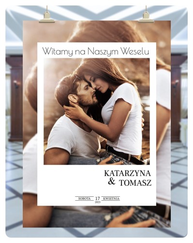 Przejdź do produktu Plakat powitalny na wesele 03